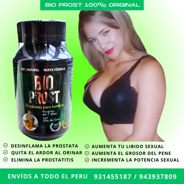 bioprost desinflamante de la prostata del hombre producto original