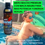 mero macho premium original con maca negra