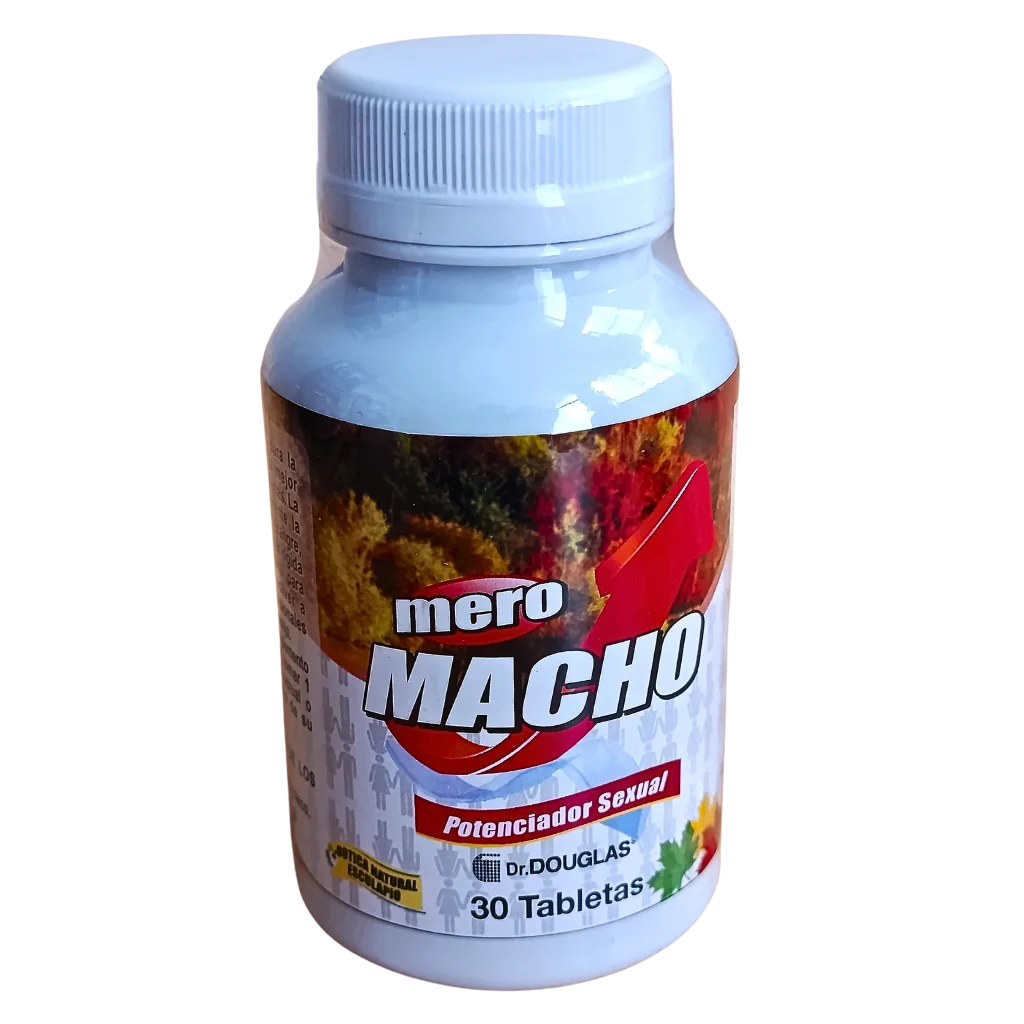 Mero Macho Tabletas: ¡Control Total + Libido al Máximo!