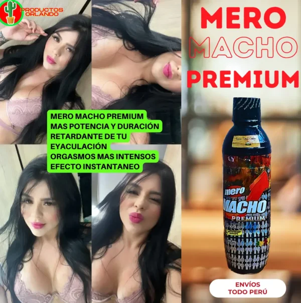 Mero Macho Premium – Máximo Desempeño y Placer Masculino