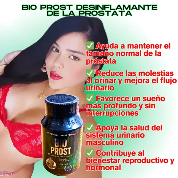 BioProst: Salud Masculina en Cada Tableta