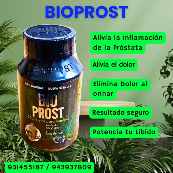 BioProst: Tu Defensa Natural contra la Inflamación Prostática