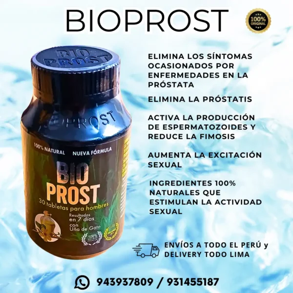BioProst: Cuidado Prostático para Todas las Etapas